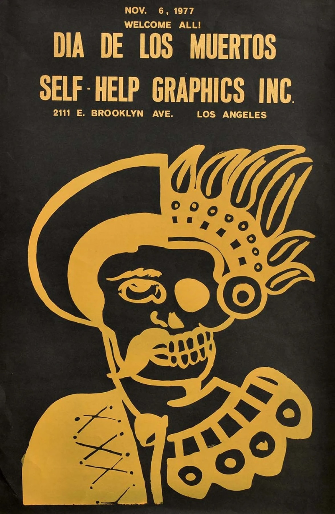 Linda Vallejo, Untitled, Día de los Muertos, 1977