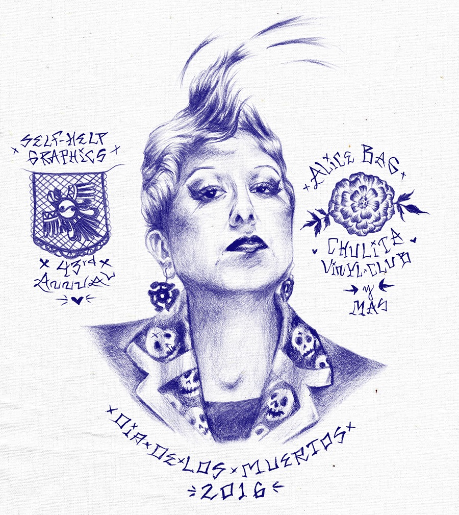 Shizu Saldamando, Alice Bag, 2016