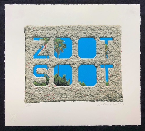 Ed Ruscha, Zoot Soot (Dedicated to the Memory of Richard Duardo), 2017